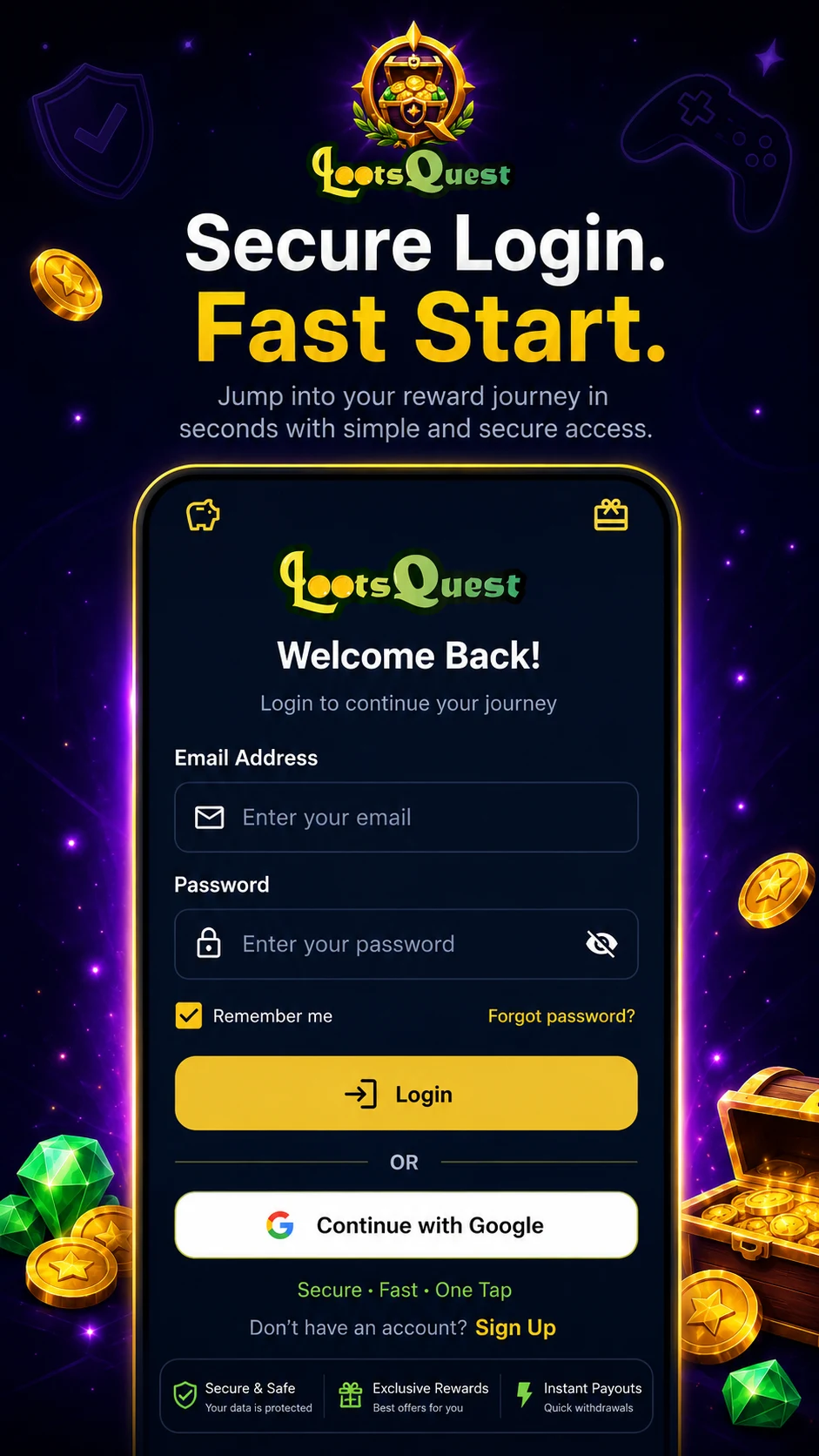 LootQuest: Play & Earn Rewards screenshot